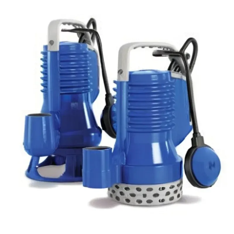 Electrobomba Sumergible para Aguas Negras Zenit DRO 75/2/G32V-M (0.75 HP, 220V)