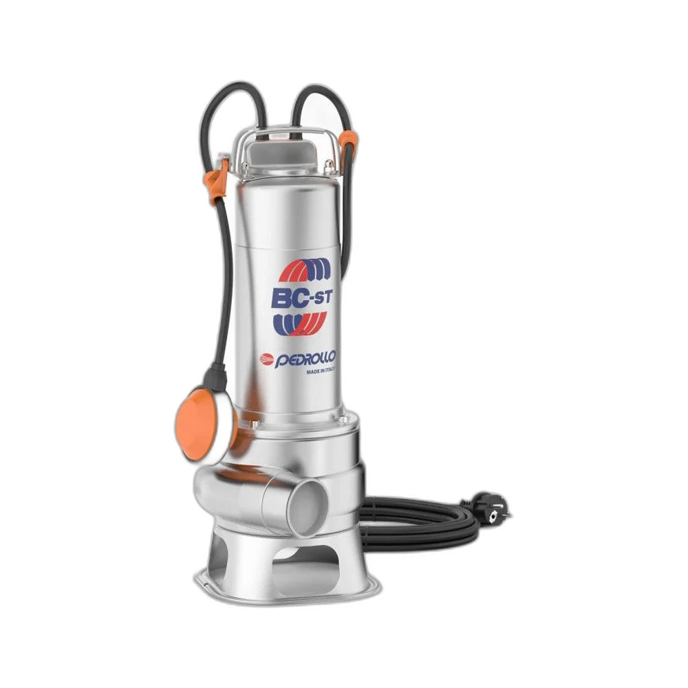 Electrobomba Sumergible Pedrollo BCm 20/50 para Aguas Negras (2 HP - 220V)